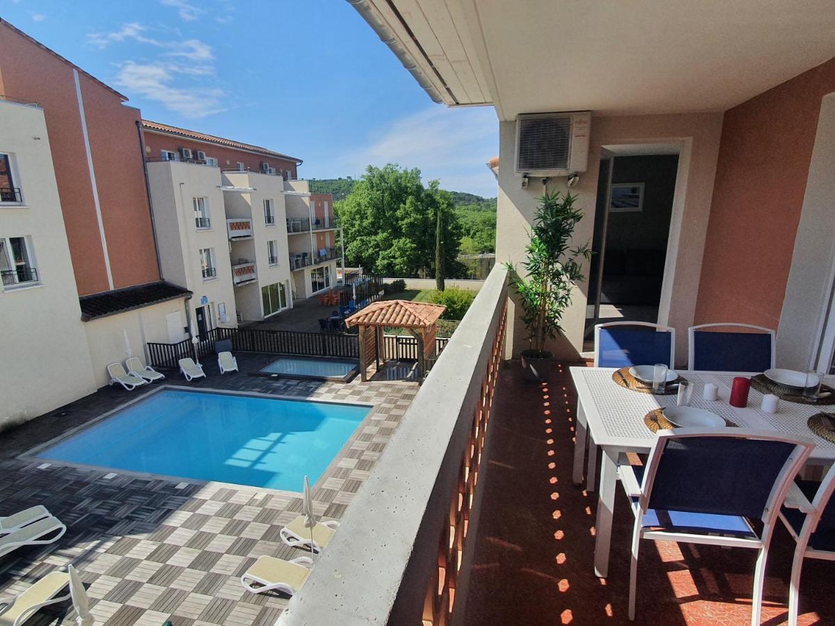 Апартаменты La Piscine Des Gorges - Climatisation Parking Греу-ле-Бэн Экстерьер фото